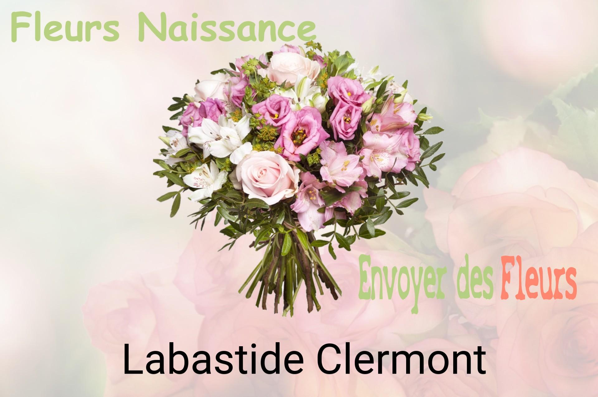 Bouquet de fleurs de naissance livré à Labastide-Clermont